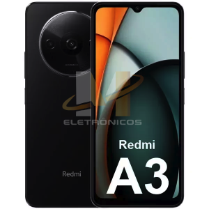 Smartphone Xiaomi Redmi A3 64 GB / 3 RAM – EM ATÉ 18X NO BOLETO PARA NEGATIVADOS