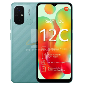 Redmi 12C 128 GB / 4 RAM – EM ATÉ 18X NO BOLETO PARA NEGATIVADOS