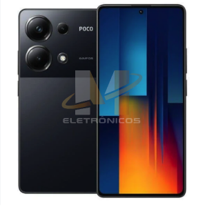 Poco M6 pro 256 GB /8 RAM – EM ATÉ 18X NO BOLETO PARA NEGATIVADOS